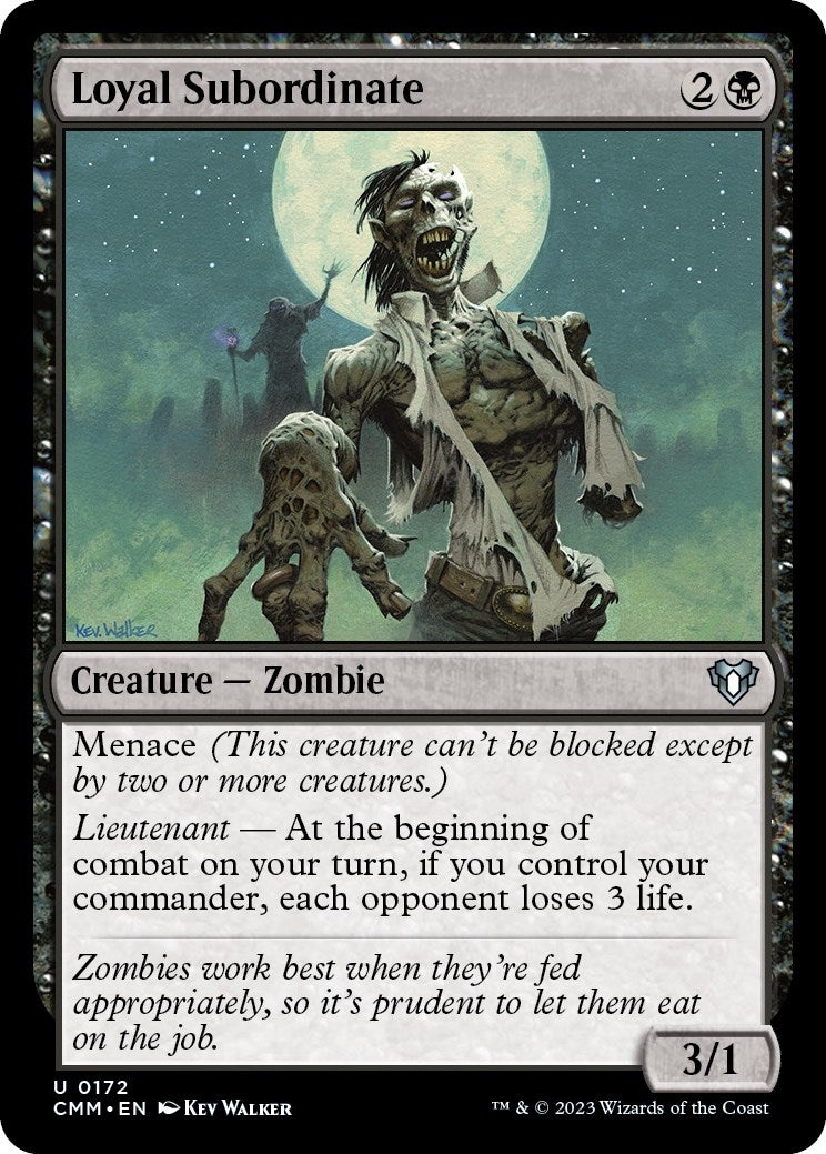 Image for Loyal Subordinate (172) [Commander Masters] - Magic: The Gathering