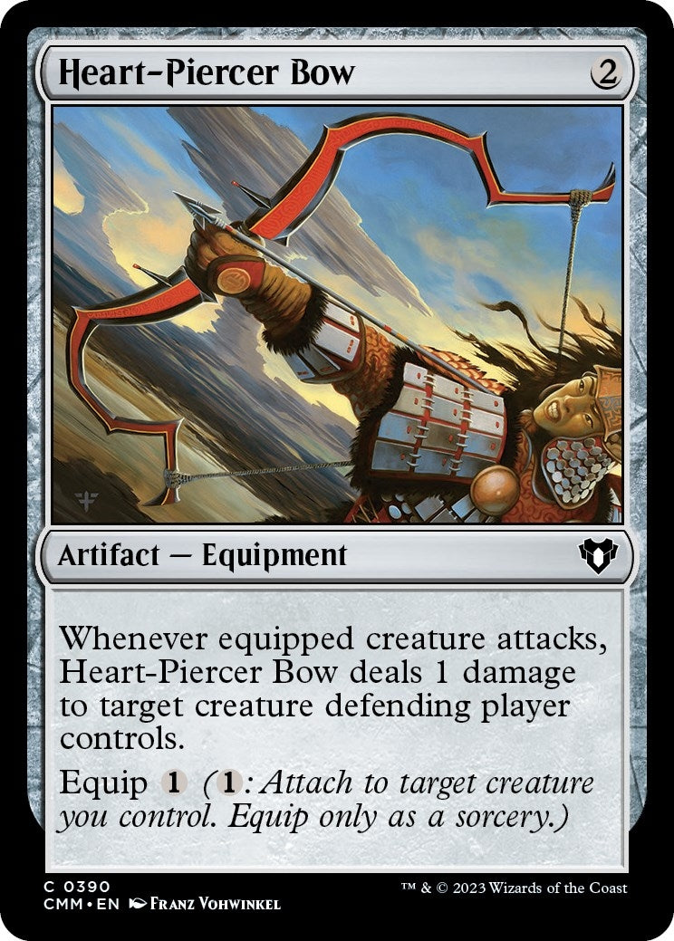Image for Heart-Piercer Bow (390) [Commander Masters] - Magic: The Gathering