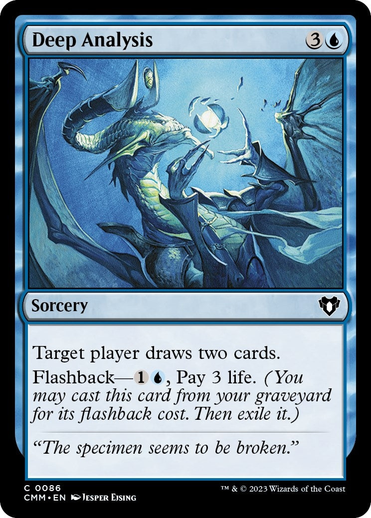 Image for Deep Analysis (86) [Commander Masters] - Magic: The Gathering