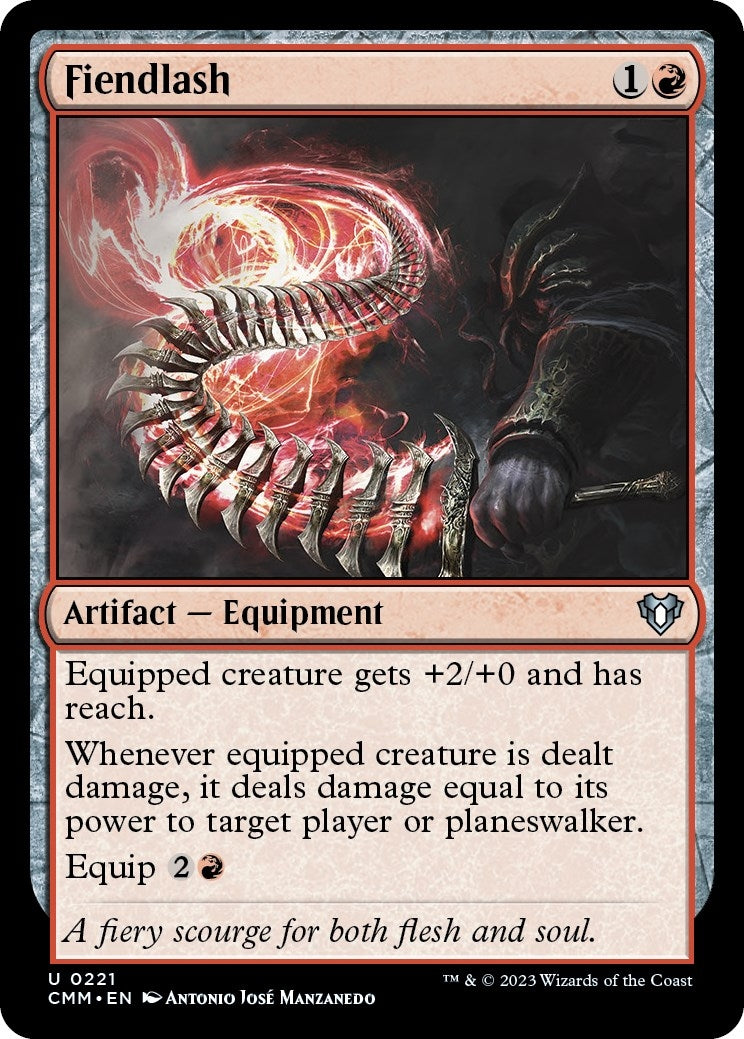 Image for Fiendlash (221) [Commander Masters] - Magic: The Gathering