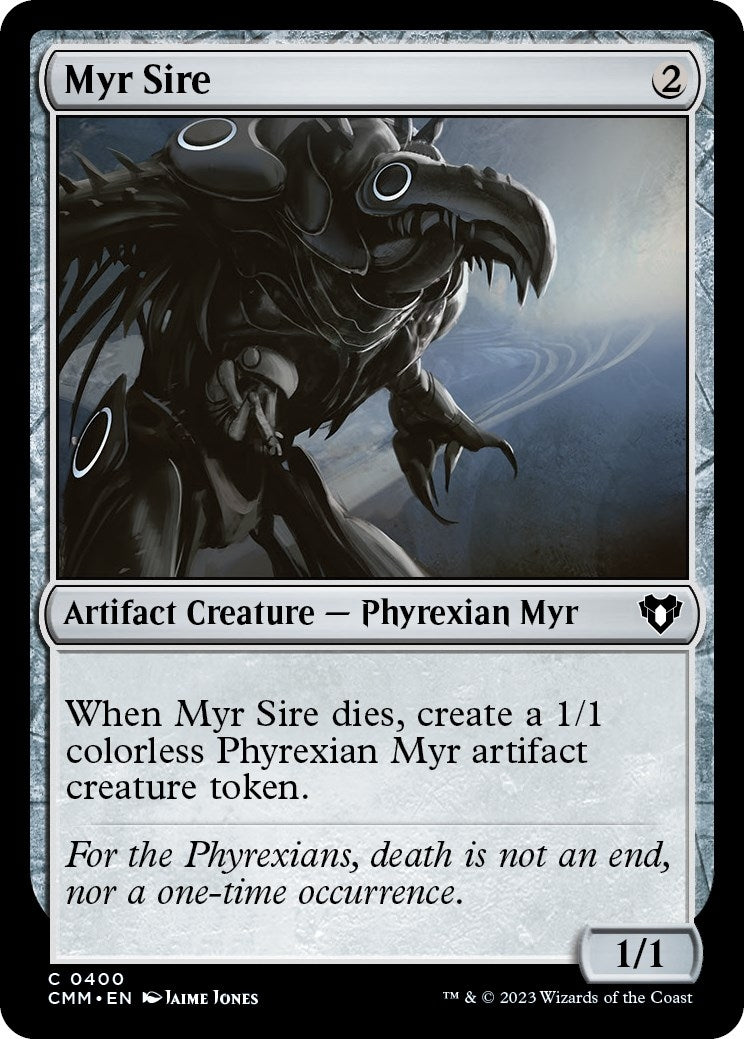 Myr Sire (400) [Commander Masters]