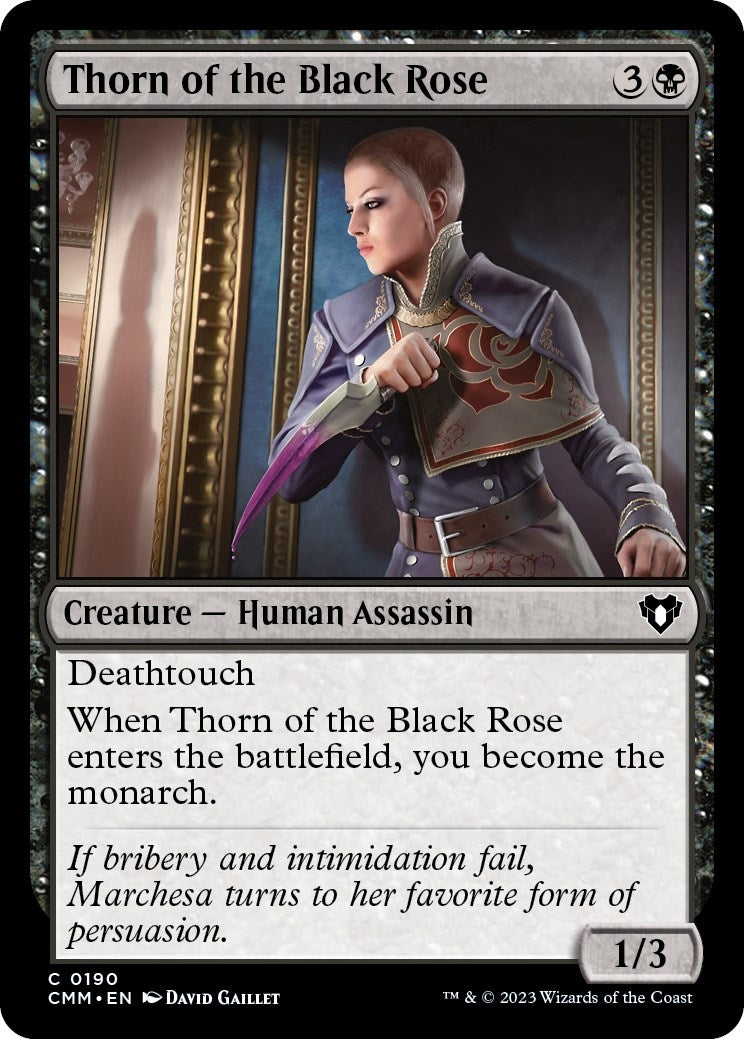 Image for Thorn of the Black Rose (190) [Commander Masters] - Magic: The Gathering