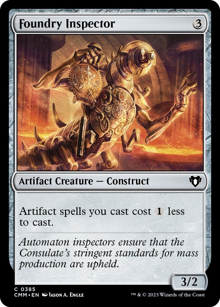 Image for Foundry Inspector (385) [Commander Masters] - Magic: The Gathering