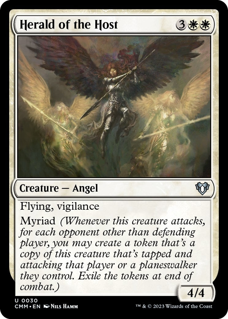 Image for Herald of the Host (30) [Commander Masters] - Magic: The Gathering