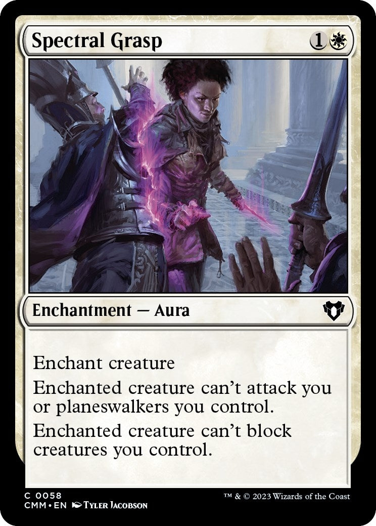 Image for Spectral Grasp (58) [Commander Masters] - Magic: The Gathering