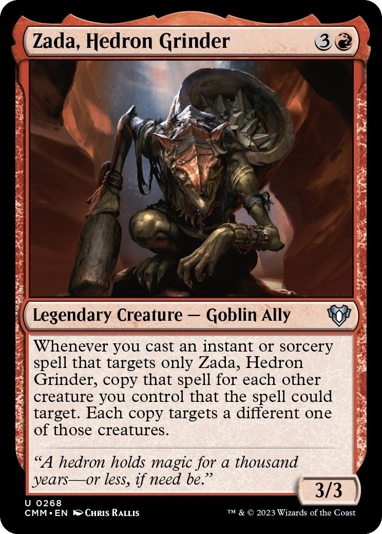 Image for Zada, Hedron Grinder (268) [Commander Masters] - Magic: The Gathering