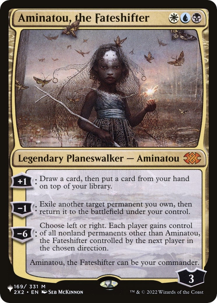 Image for Aminatou, the Fateshifter (169/331) [The List Reprints] - Magic: The Gathering