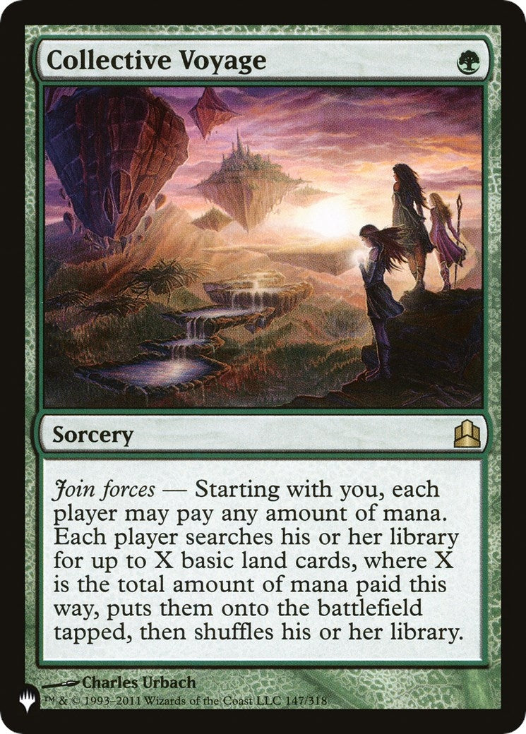 Image for Collective Voyage (147/318) [The List Reprints] - Magic: The Gathering