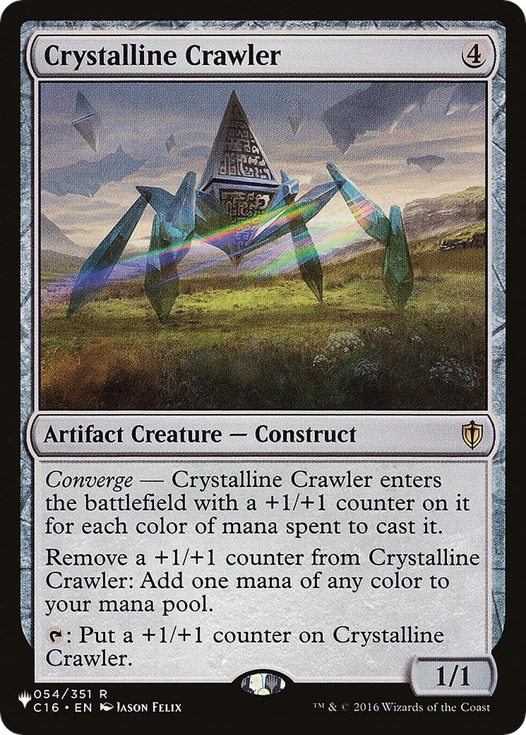 Image for Crystalline Crawler (C16) (054/351) [The List Reprints] - Magic: The Gathering