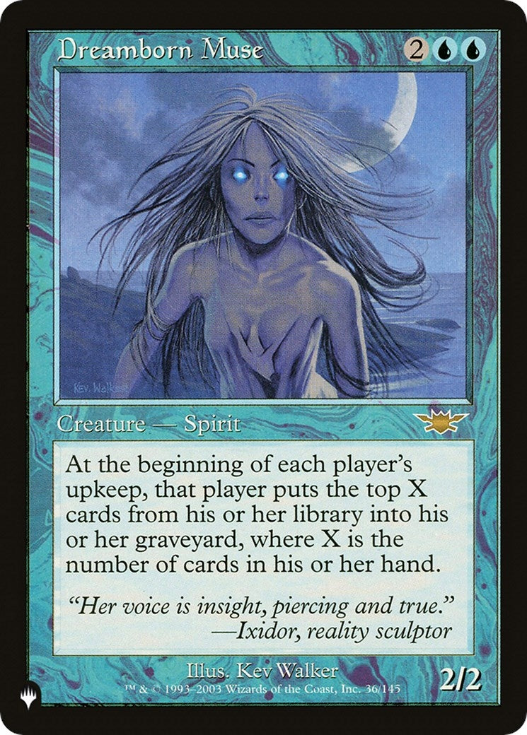 Image for Dreamborn Muse (36/145) [The List Reprints] - Magic: The Gathering
