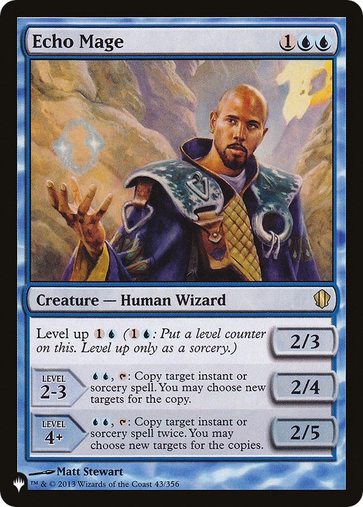 Image for Echo Mage (43/356) [The List Reprints] - Magic: The Gathering