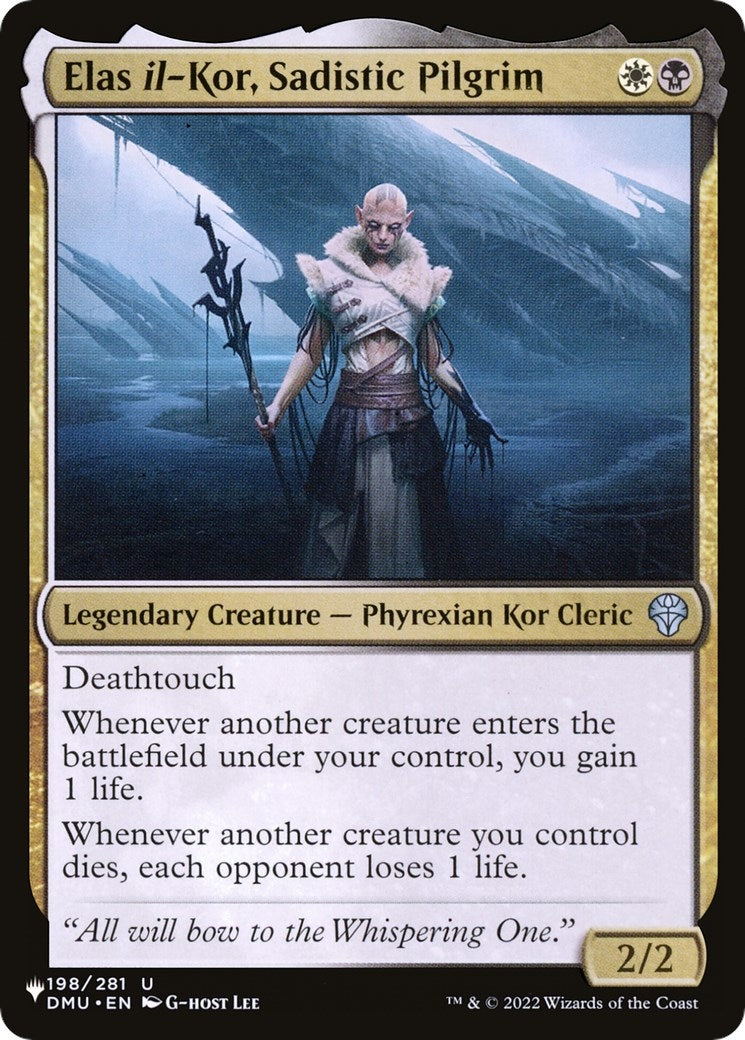 Image for Elas il-Kor, Sadistic Pilgrim (198/281) [The List Reprints] - Magic: The Gathering