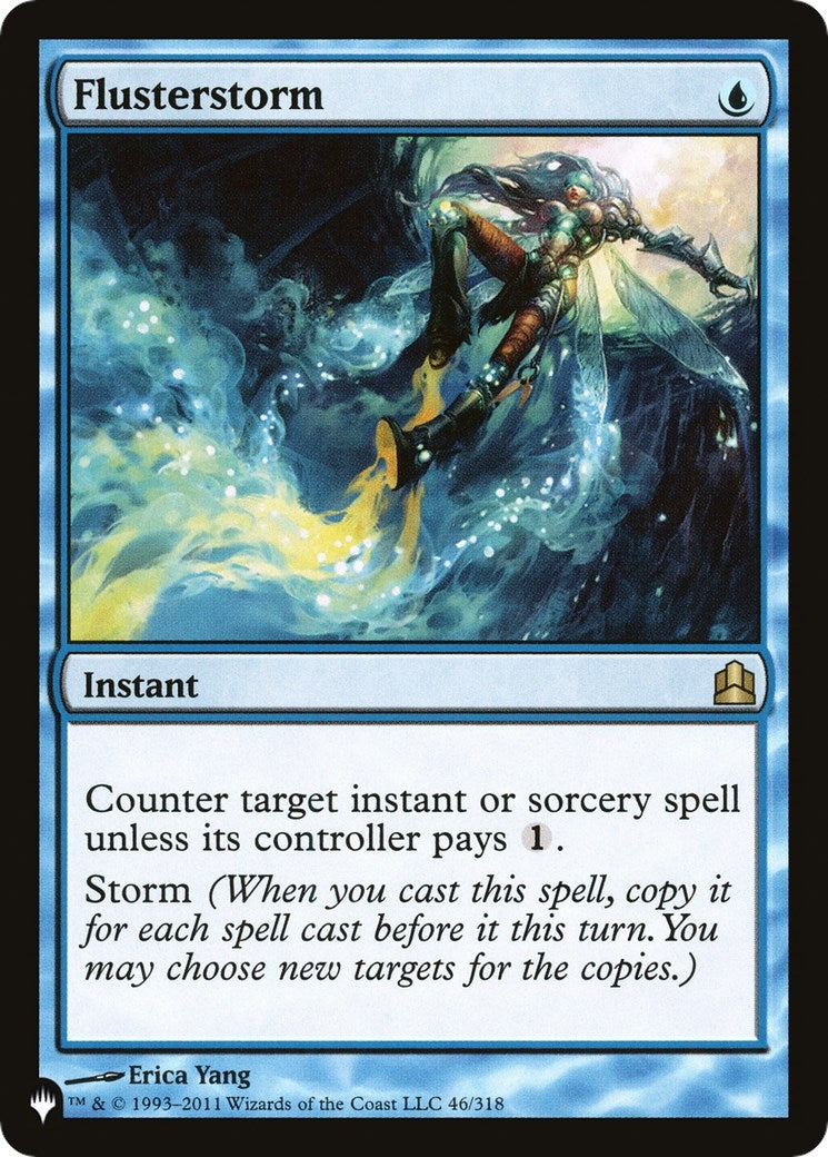 Image for Flusterstorm (46/318) [The List Reprints] - Magic: The Gathering