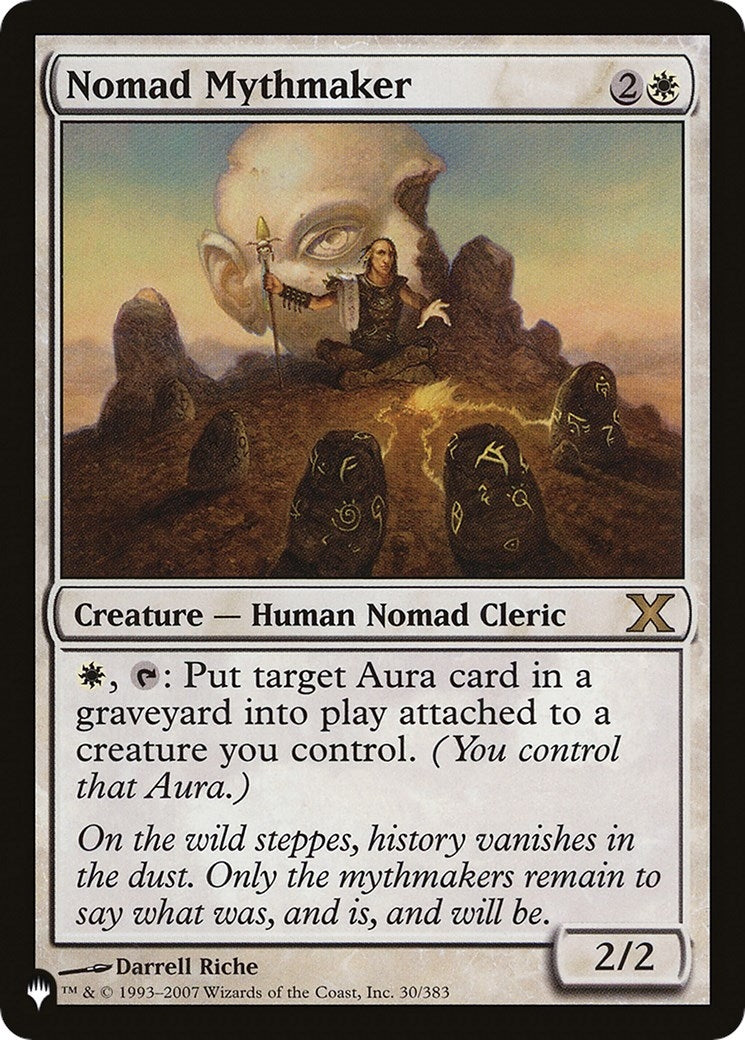 Image for Nomad Mythmaker (30/383) [The List Reprints] - Magic: The Gathering