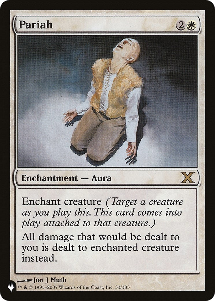 Image for Pariah (33/383) [The List Reprints] - Magic: The Gathering