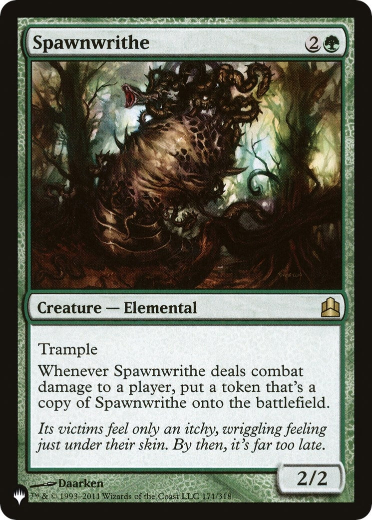 Image for Spawnwrithe (171/318) [The List Reprints] - Magic: The Gathering