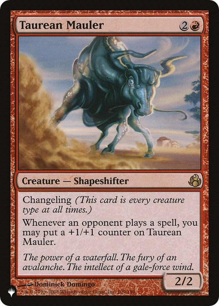 Image for Taurean Mauler (MOR) (109/150) [The List Reprints] - Magic: The Gathering