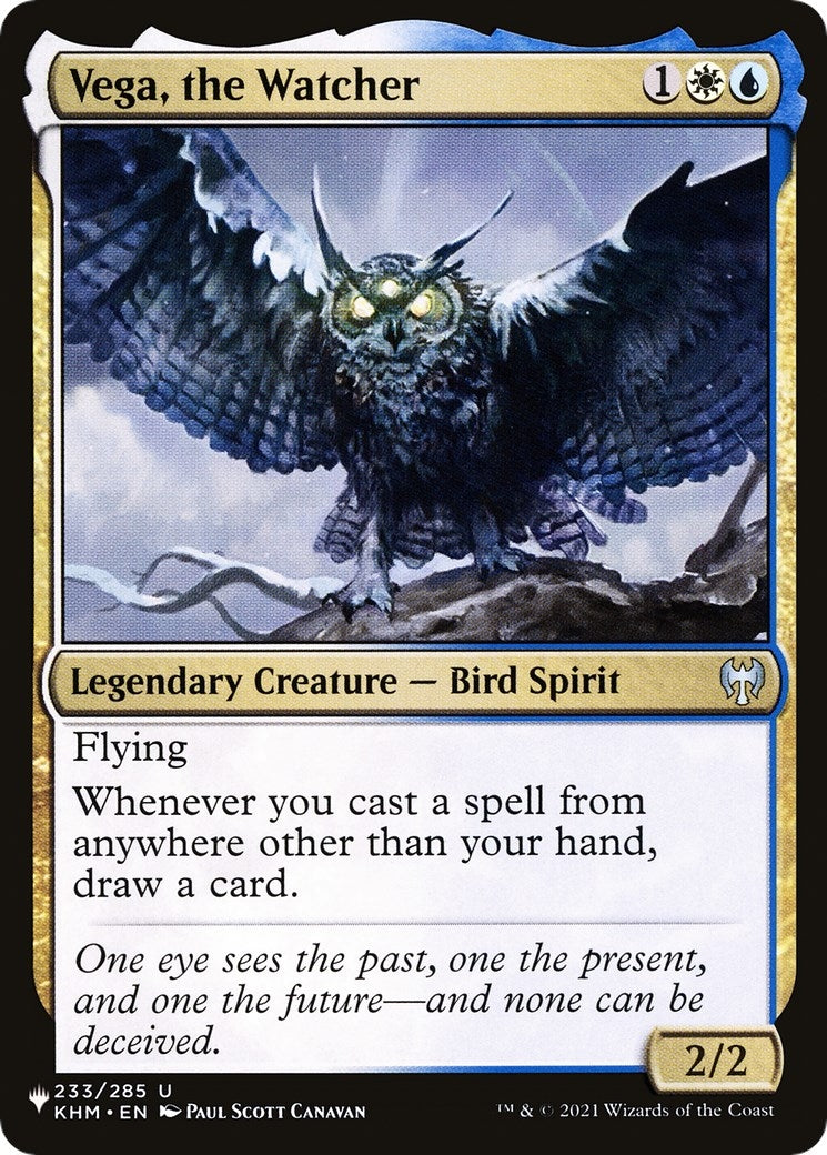 Image for Vega, the Watcher (233/285) [The List Reprints] - Magic: The Gathering