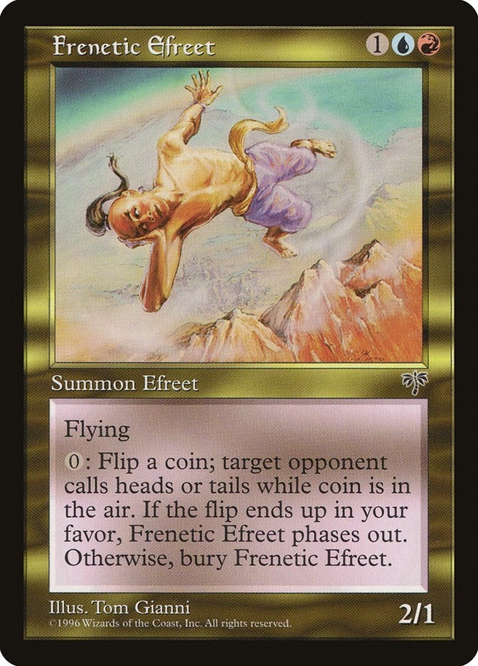 Image for Frenetic Efreet [Mirage] - Magic: The Gathering