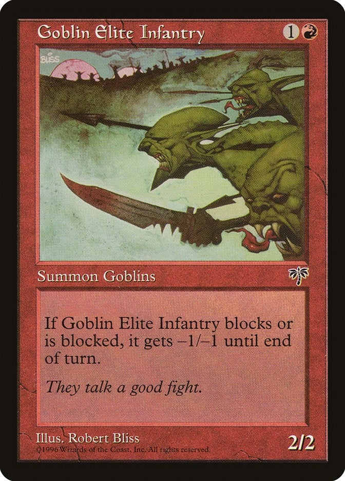 Image for Goblin Elite Infantry [Mirage] - Magic: The Gathering