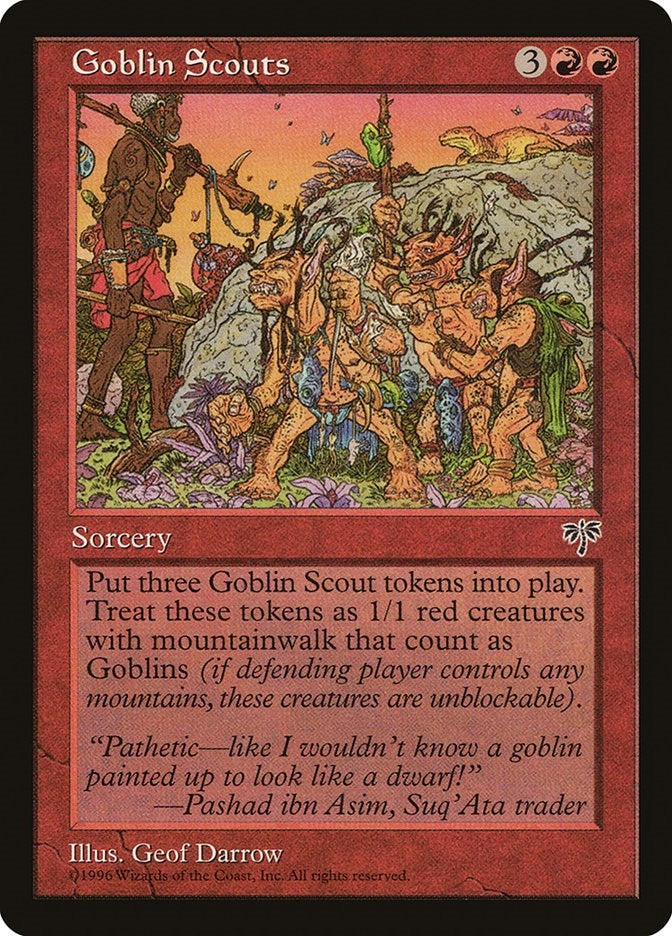 Image for Goblin Scouts [Mirage] - Magic: The Gathering