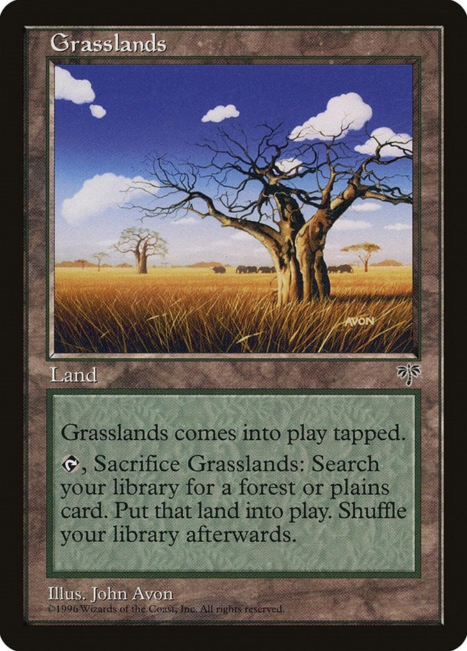 Image for Grasslands [Mirage] - Magic: The Gathering