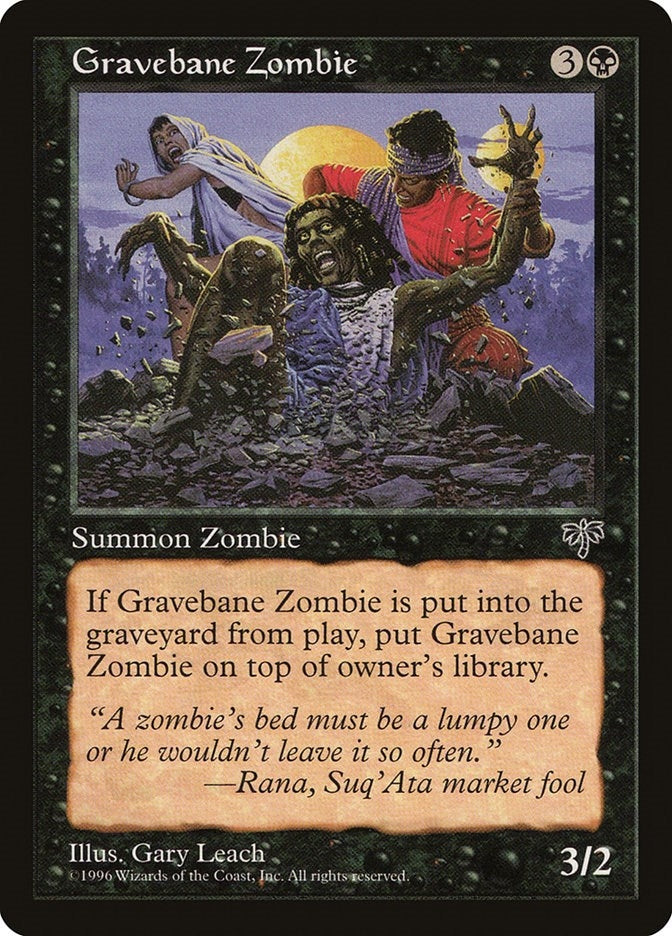 Image for Gravebane Zombie [Mirage] - Magic: The Gathering