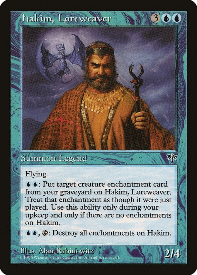 Image for Hakim, Loreweaver [Mirage] - Magic: The Gathering