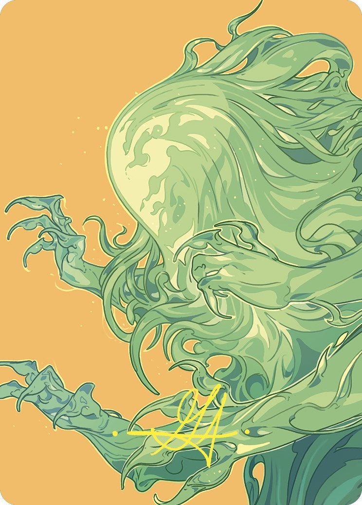 Image for Omnath, Locus of Mana Art Card (Gold-Stamped Signature) (57) [Commander Masters] - Magic: The Gathering