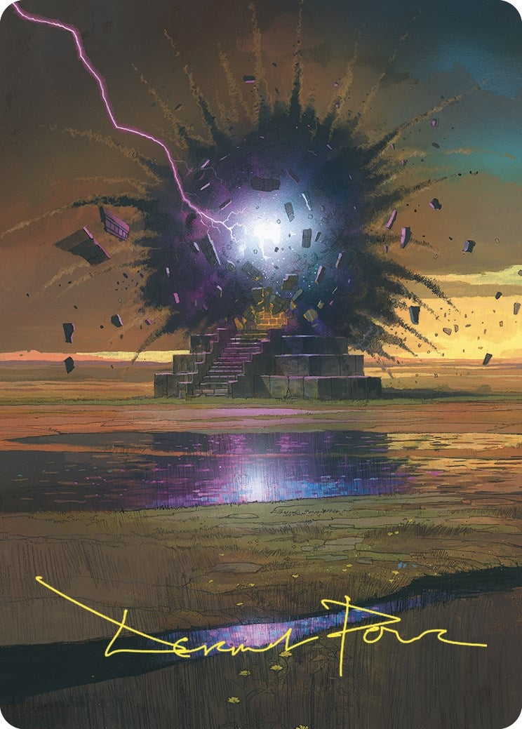 Image for Return to Dust Art Card (Gold-Stamped Signature) (34) [Commander Masters] - Magic: The Gathering