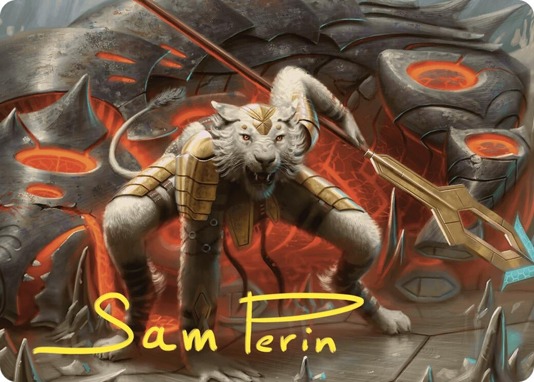 Image for Sunspear Shikari Art Card (Gold-Stamped Signature) (4) [Commander Masters] - Magic: The Gathering