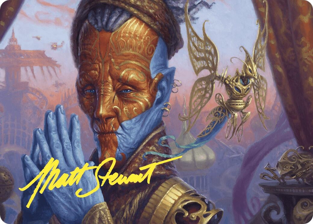 Image for Padeem, Consul of Innovation Art Card (Gold-Stamped Signature) (8) [Commander Masters] - Magic: The Gathering