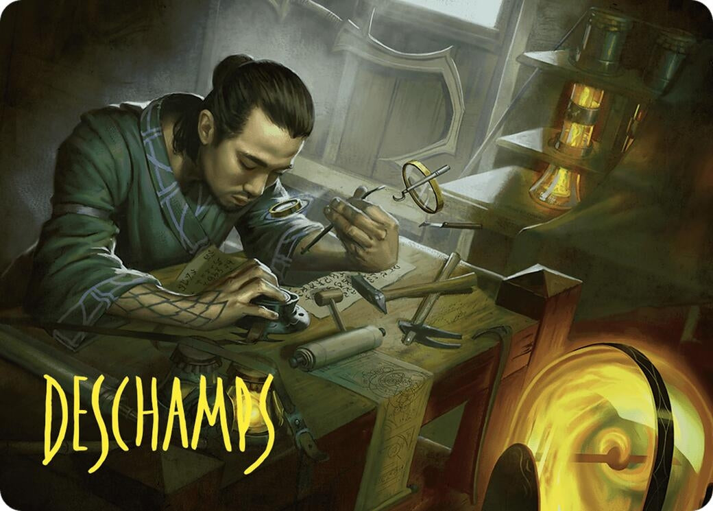 Image for Renowned Weaponsmith Art Card (Gold-Stamped Signature) (10) [Commander Masters] - Magic: The Gathering