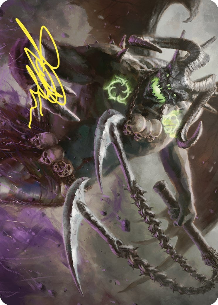 Image for Archfiend of Despair Art Card (Gold-Stamped Signature) (12) [Commander Masters] - Magic: The Gathering