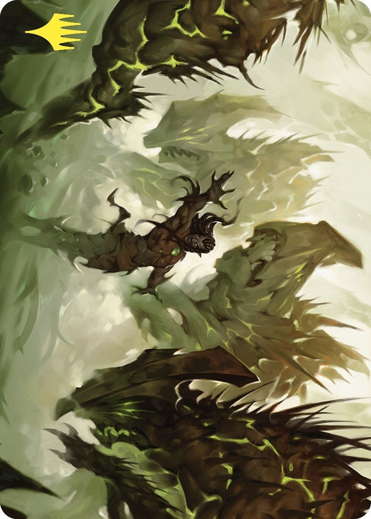 Image for Ezuri's Predation Art Card (Gold-Stamped) (23) [Commander Masters] - Magic: The Gathering