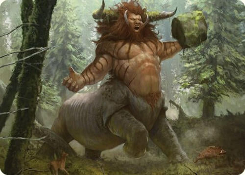 Image for Stonehoof Chieftain Art Card (26) [Commander Masters] - Magic: The Gathering