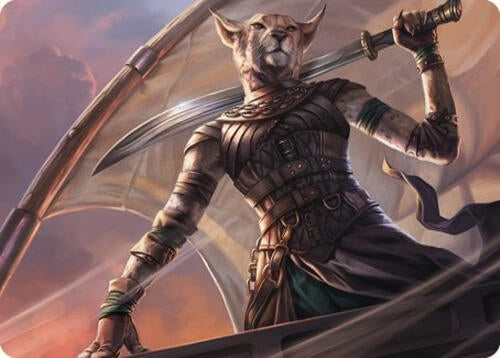 Image for Mirri, Weatherlight Duelist Art Card (28) [Commander Masters] - Magic: The Gathering