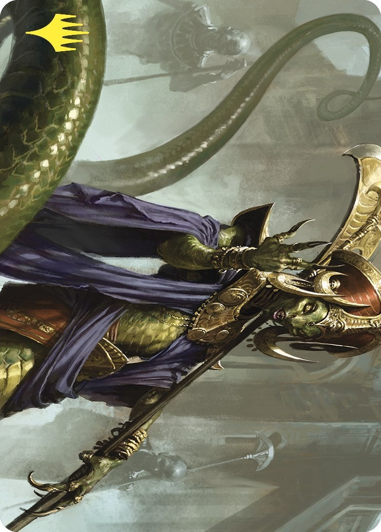 Image for Sidisi, Brood Tyrant Art Card (Gold-Stamped) (29) [Commander Masters] - Magic: The Gathering