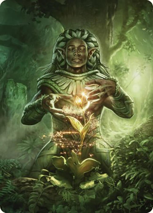 Image for Elvish Mystic Art Card (41) [Commander Masters] - Magic: The Gathering