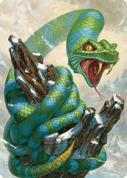 Image for Ohran Frostfang Art Card (42) [Commander Masters] - Magic: The Gathering
