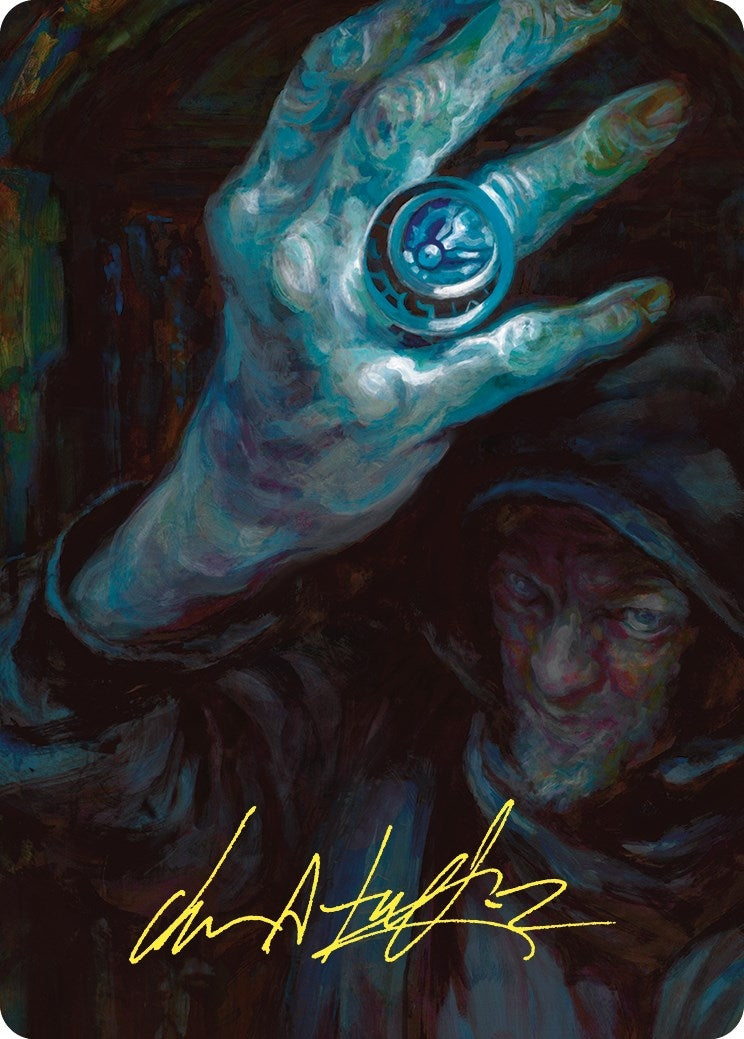 Image for Arcane Signet Art Card (Gold-Stamped Signature) (44) [Commander Masters] - Magic: The Gathering