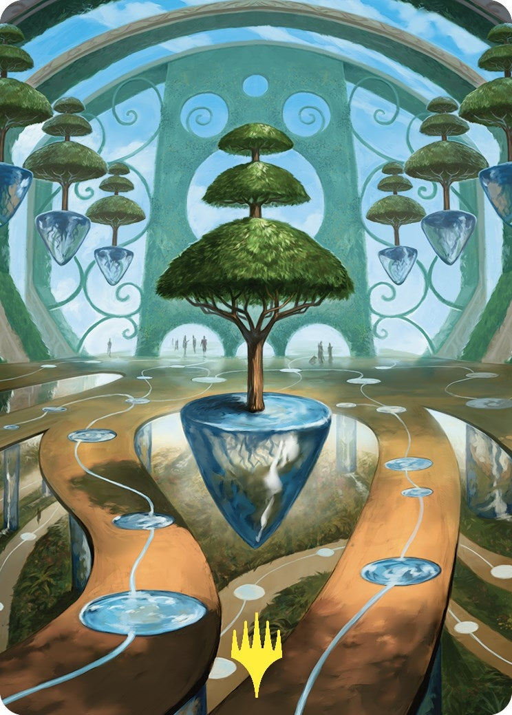 Image for Rejuvenating Springs Art Card (Gold-Stamped) (48) [Commander Masters] - Magic: The Gathering