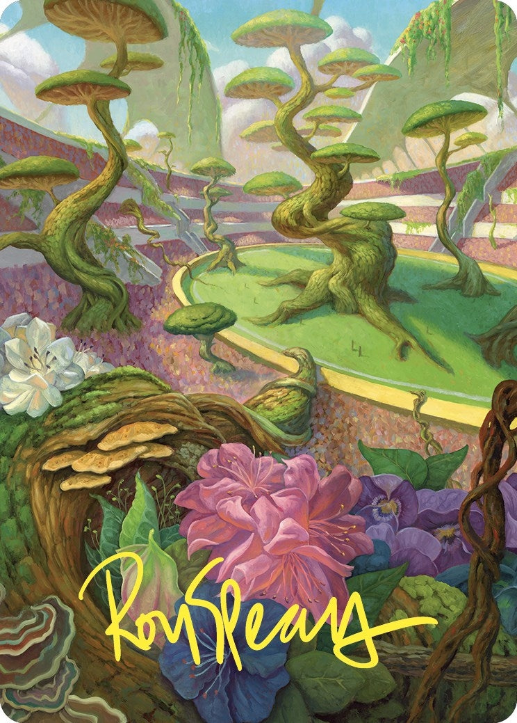 Image for Undergrowth Stadium Art Card (Gold-Stamped Signature) (49) [Commander Masters] - Magic: The Gathering