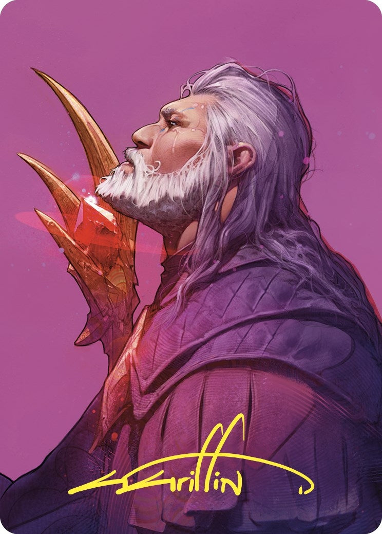 Image for Urza, Lord High Artificer Art Card (Gold-Stamped Signature) (53) [Commander Masters] - Magic: The Gathering