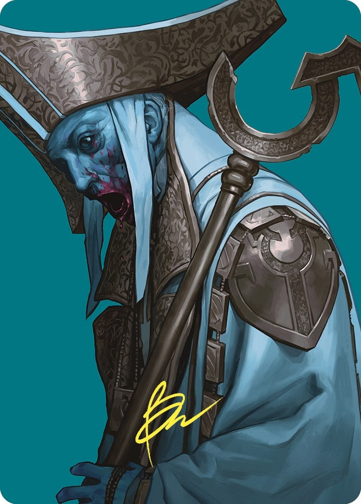 Image for Mikaeus, the Unhallowed Art Card (Gold-Stamped Signature) (54) [Commander Masters] - Magic: The Gathering