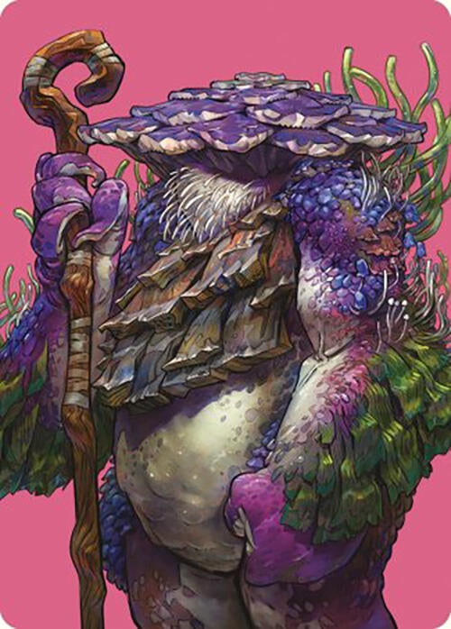 Image for Slimefoot, the Stowaway Art Card (59) [Commander Masters] - Magic: The Gathering