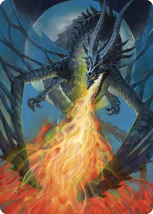 Image for Balefire Dragon Art Card (65) [Commander Masters] - Magic: The Gathering