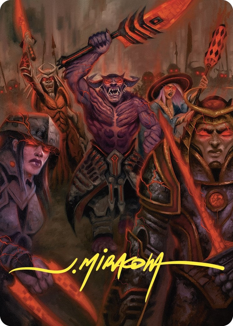 Image for Insurrection Art Card (Gold-Stamped Signature) (67) [Commander Masters] - Magic: The Gathering