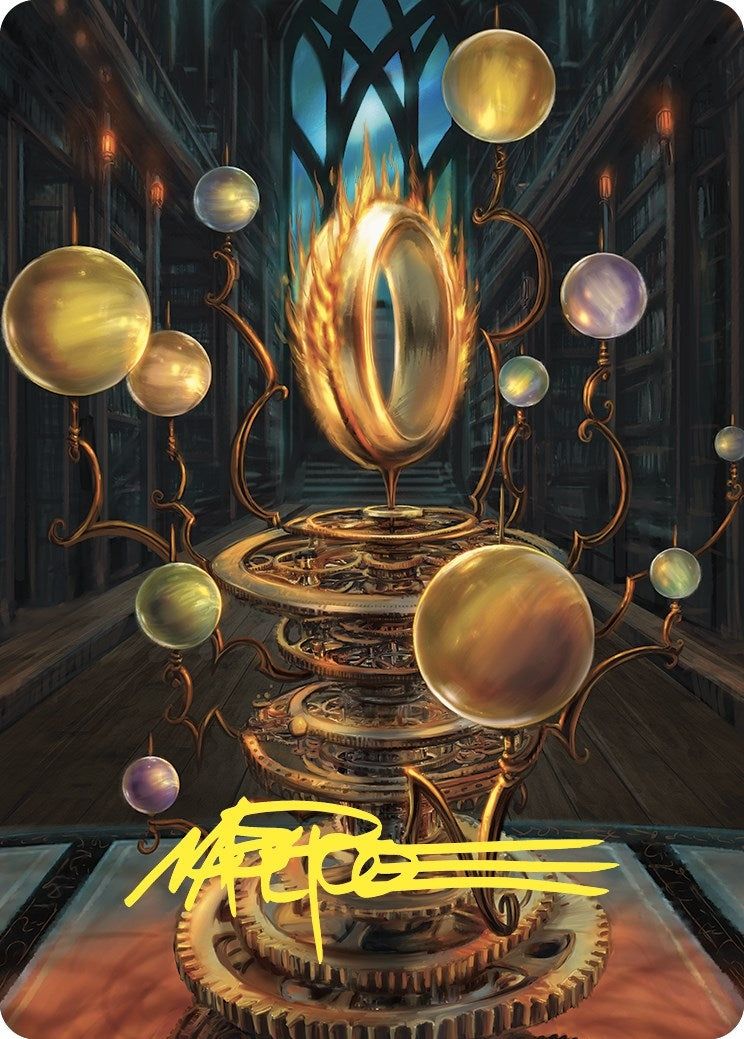 Image for Sol Ring Art Card (Gold-Stamped Signature) (70) [Commander Masters] - Magic: The Gathering