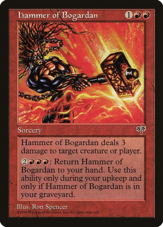 Image for Hammer of Bogardan [Mirage] - Magic: The Gathering